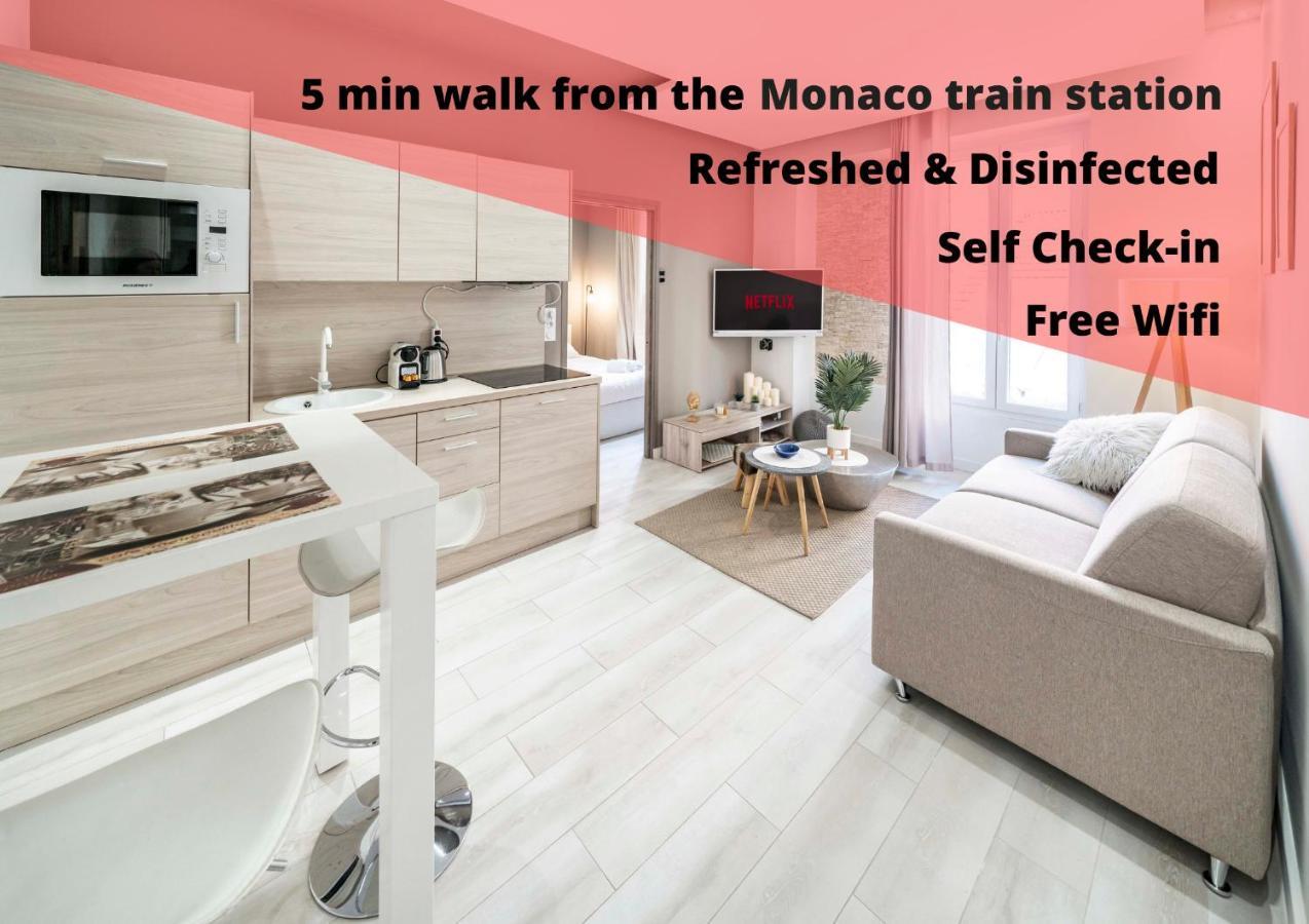 Frontiere Monaco - Appartement Moderne Renove - Ah Beausoleil Exterior foto